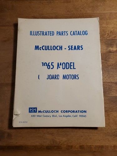 1965 models mcculloch - 1965,