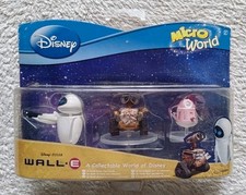 Disney Micro World Wall-E Disney Pixar Figure Set - Brand New
