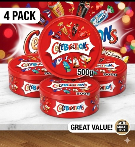 Celebrations chocolates tub - 4x,
