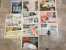 WW2 The War Papers Newspapers