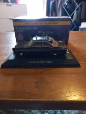 Atlas Editions 1/43 Ford Zephyr Mk II police car.  in Original Packaging. 