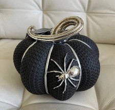 Black Cable Knit Textured