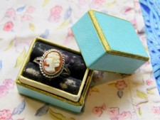 Ring  Size K  Cameo  Original