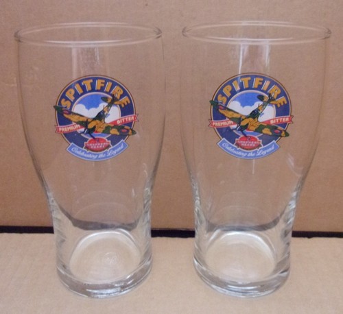 Spitfire pint glass 2 - pint, x