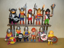 PLAYMOBIL VIKING WARRIORS With Weapons (Long Boat crew,Figures,Job Lot,Bundle)