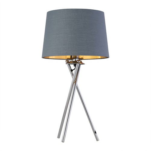 Modern tripod bedside lamp - tripod,