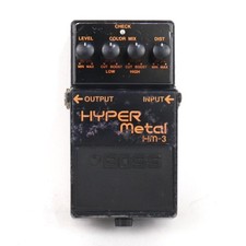 BOSS HM-3 Hyper Metal Distortion Effect Pedal Guitar FX Used JP