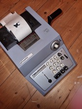 Vintage Olivetti Counting Adding Machine