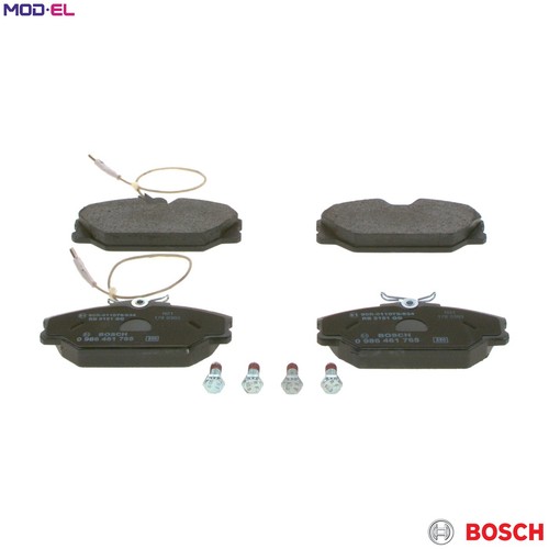 Brake pad set - 4x,
