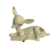 Italian Ceramic Deer, Figure  17cm long