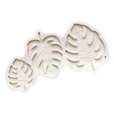 3D Monstera Turtle Leaves