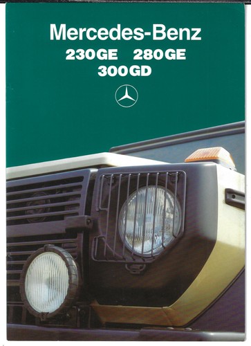 Mercedes benz wagen - mercedes-benz, g-wagen