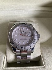 Rolex Yachtmaster 40mm Platinum Bezel 2010. Full Set Of Docs And Box