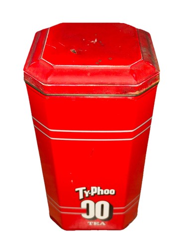 Typhoo tea octagonal metal - tea,