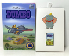 Disney Parks Dumbo VHS Pin Set