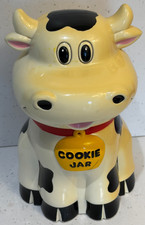 Mooing Cow Cookie Jar 10" 1992