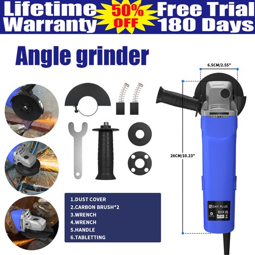 Angle grinder 115mm inch - angle,