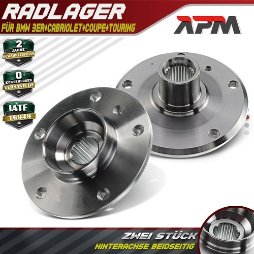 Wheel bearing hub - wheel, rear
