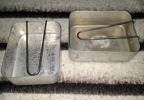British army aluminium mess - army,
