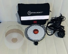 Rotolight Neo LED Video Light with Charger and Instruction Manual
