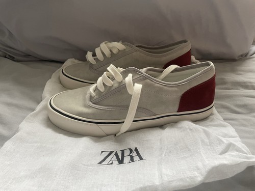 Grey and red zara - grey,