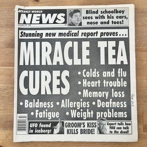 Weekly world news november - weekly,