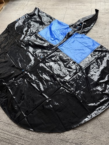 Retro pvc rain cape - cape, plastic