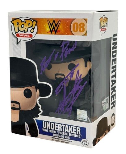 Undertaker signed funko pop - undertaker,