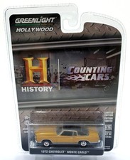 Greenlight 1/64 Scale 44950-D - 1972 Chevrolet Monte Carlo - Gold