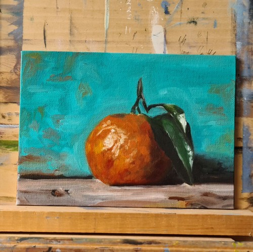 Original oil painting still - original,