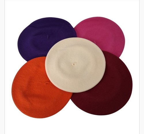 Vintage 5pc wool - basque, beret