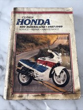 Honda 600 Hurricane 1987-1989 Service Repair Maintenance Manual (2)