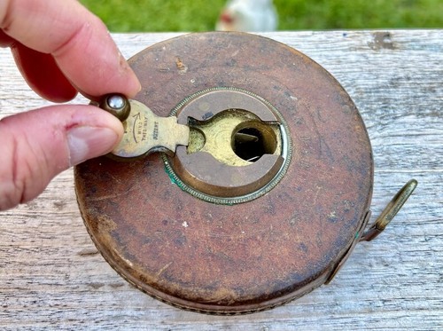 Rabone leather tape measure - leather,