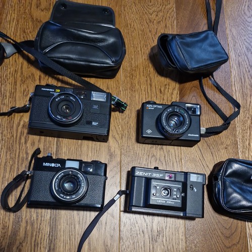 Job lot film - lot, cameras