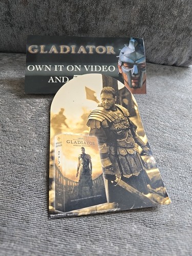 Gladiator russell crowe - russell, vhs