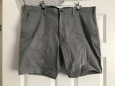 M & S MENS GREY CARGO SHORTS