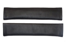 2x Seat Belt Covers Pads Black