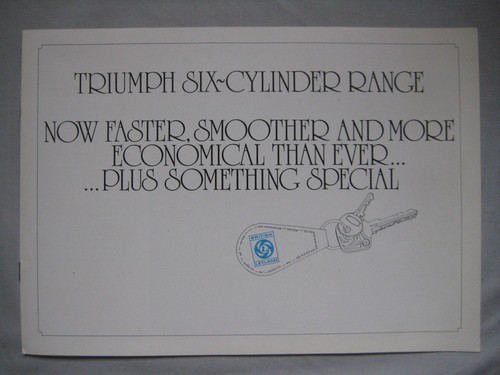 1975 triumph six cylinder - triumph, -cylinder