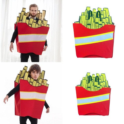 French fries costume funny - french,