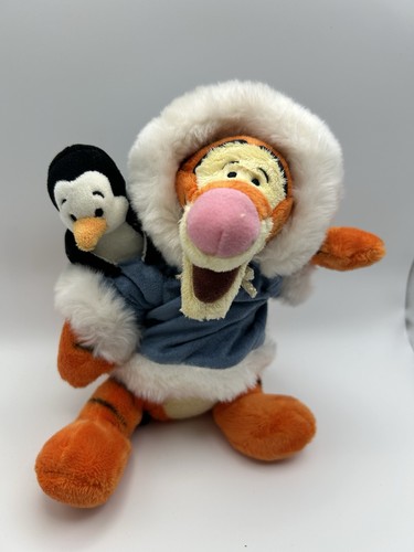 Tigger and penguin plush - and,