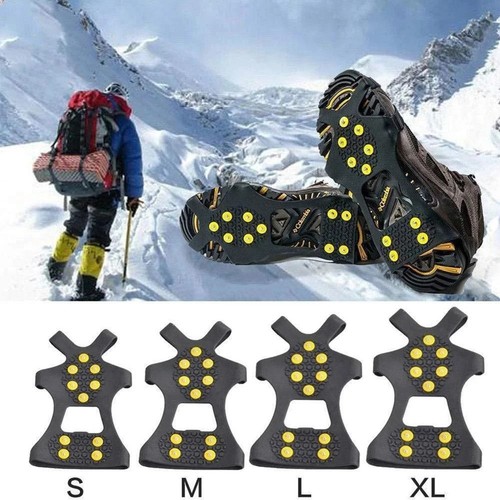 Stud ice cleats crampons - 10-stud,