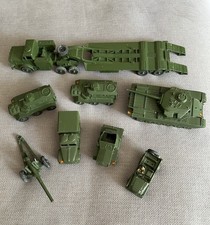 8 x Vintage Dinky Army Toys -