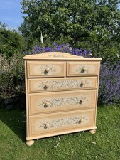 Hand Painted Chest Of Drawers