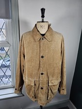 Vintage TIMBERLAND Waterproof Cowhide Leather Jacket Men's Large/XL Chore Coat