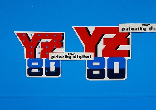 1987 yamaha yz80 2pc - 1987,