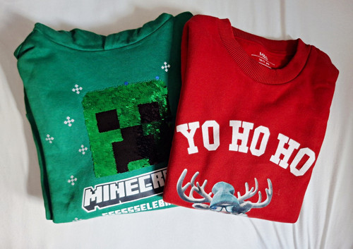 Boys christmas jumper red - christmas,