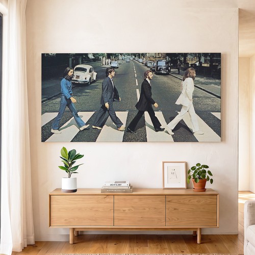 The beatles canvas print - the,