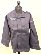 Royal Navy Royal Fleet Auxiliary Warm Weather Navy Blue FR Combat Jacket