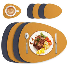New Faux Leather Placemats &