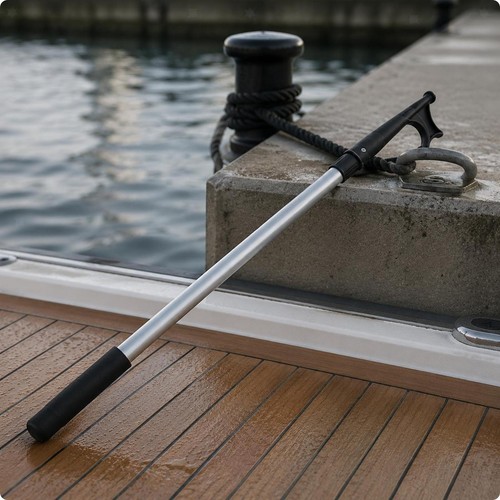 Telescopic boat hook - telescopic,